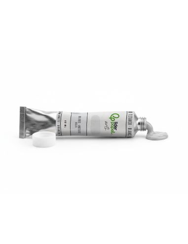 Pintura Gouache/Tempera Liderpapel Tubo De Aluminio De 60 Ml Color Blanco Titanio