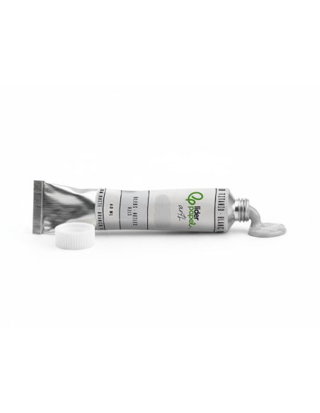 Pintura Gouache/Tempera Liderpapel Tubo De Aluminio De 60 Ml Color Blanco Titanio