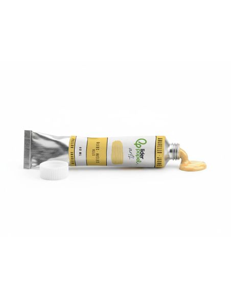 Pintura Gouache/Tempera Liderpapel Tubo De Aluminio De 60 Ml Color Amarillo Napoles