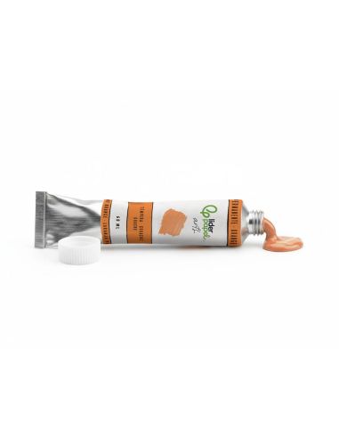 Pintura Gouache/Tempera Liderpapel Tubo De Aluminio De 60 Ml Color Naranja Permanente