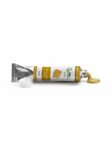 Pintura Gouache/Tempera Liderpapel Tubo De Aluminio De 60 Ml Color Ocre Amarillo