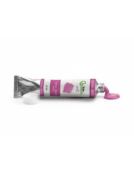 Pintura Gouache/Tempera Liderpapel Tubo De Aluminio De 60 Ml Color Magenta