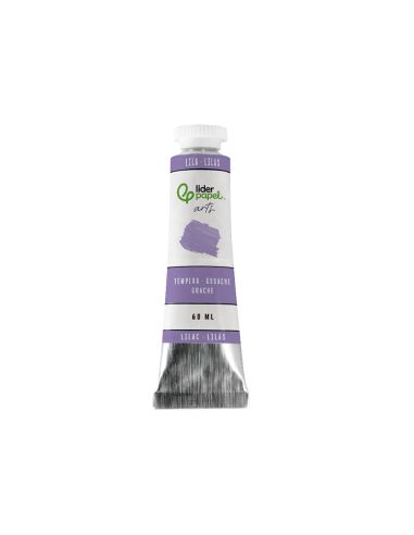 Pintura Gouache/Tempera Liderpapel Tubo De Aluminio De 60 Ml Color Lila
