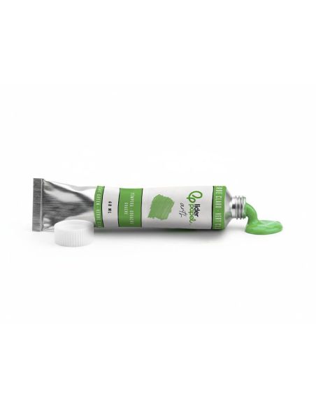 Pintura Gouache/Tempera Liderpapel Tubo De Aluminio De 60 Ml Color Verde Claro