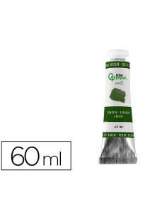 Pintura Gouache/Tempera Liderpapel Tubo De Aluminio De 60 Ml Color Verde Oscuro