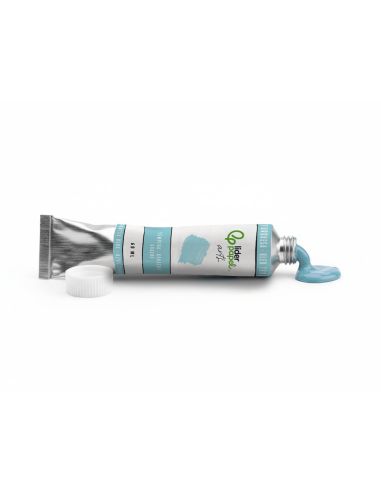 Pintura Gouache/Tempera Liderpapel Tubo De Aluminio De 60 Ml Color Azul Turquesa