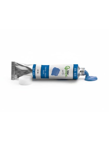 Pintura Gouache/Tempera Liderpapel Tubo De Aluminio De 60 Ml Color Azul
