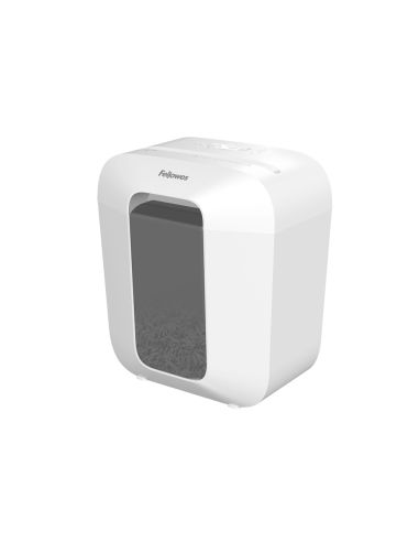 Destructora De Documentos Fellowes Lx25 Capacidad 6H Seguridad P4 Destruye Grapas Clips Y Tarjetas