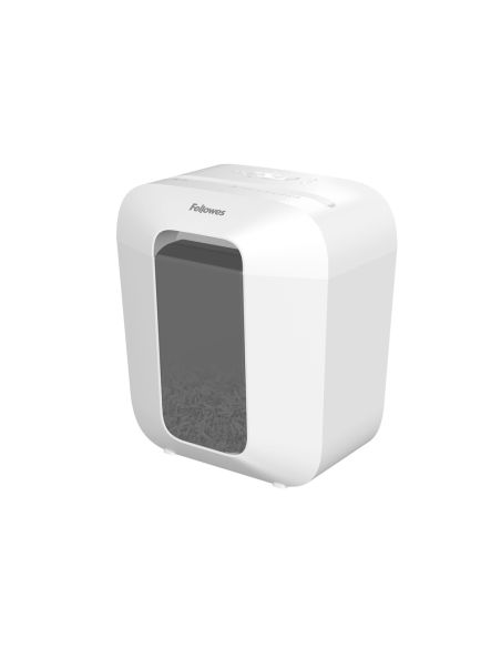 Destructora De Documentos Fellowes Lx25 Capacidad 6H Seguridad P4 Destruye Grapas Clips Y Tarjetas