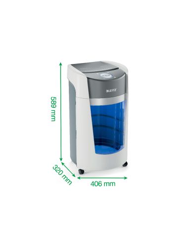 Destructora De Documentos Leitz Optimax Office Capacidad De Corte 10 Hojas Particulas P5 Destruye Grapas