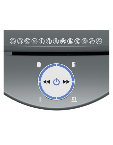 Destructora De Documentos Leitz Optimax 350 Small Office P5 Capacidad Corte 8 Hojas Destruye Grapas Clips