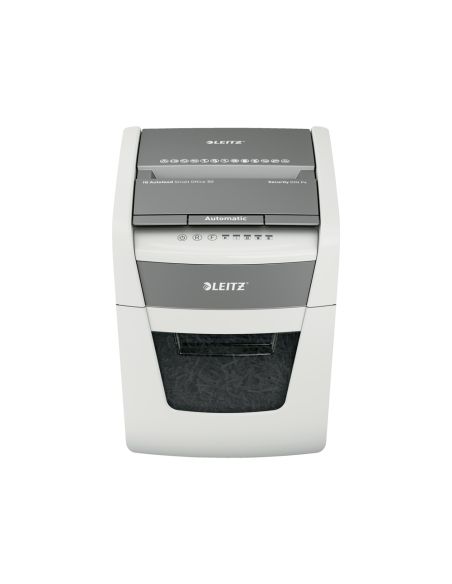 Destructora De Documentos Leitz Iq Auto+ Office 50 Capacidad De Corte 50 Hojas Destruye Grapas Y Clips