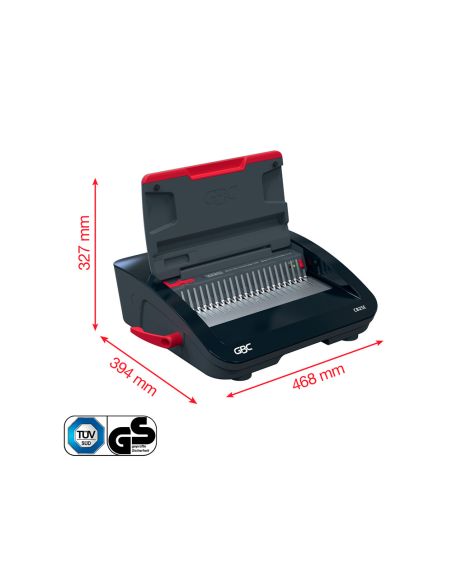 Encuadernadora Electrica Para Canutillo Gbc Combbind Cb25E Perfora 25 Hojas Tamaño A4/A5 Encuaderna 390 Hojas