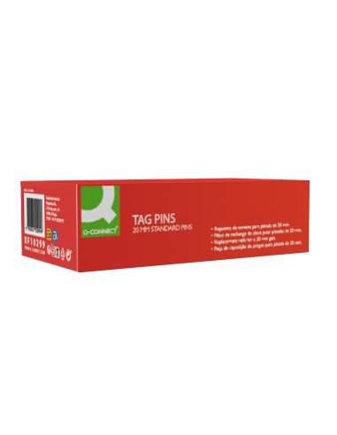 Repuesto De Navetes Q-Connect Para Pistola 20 Mm Caja De 5000 Unidades