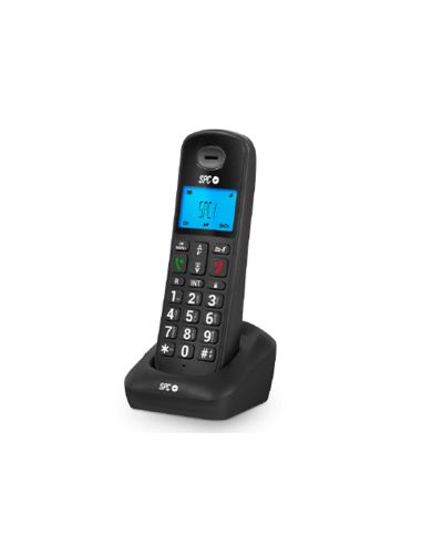Telefono Spc Inalambrico Dect Gossip 2 Pantalla Retroiluminada Modo Eco Identificador De Llamadas
