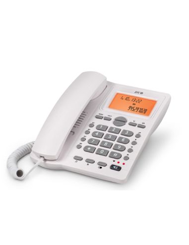 Telefono Spc Office Id Sobremesa/Mural Pantalla Retroiluminada Con Rellamada 2 Niveles Volumen Opcion Mute