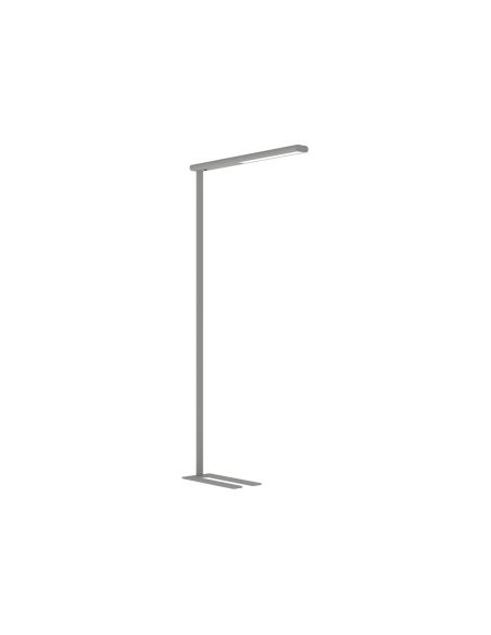 Lampara De Escritorio Maul Led 51W 5835Lm Brazo Y Cabezal Fijos Plateada