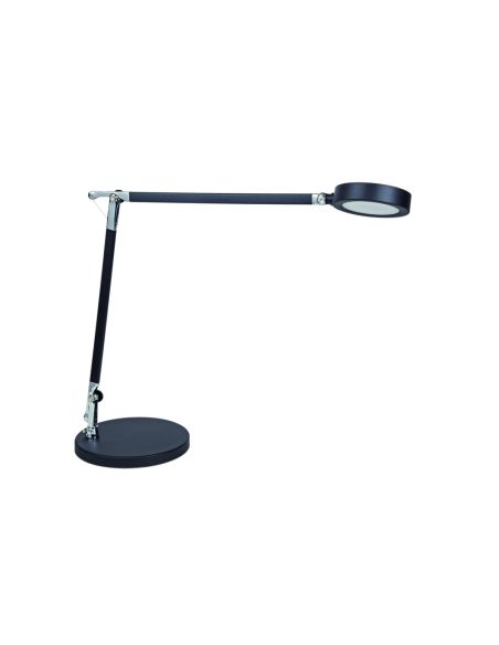 Lampara De Escritorio Maul Led 5W 618Lm Luz Ajustable Panel Tactil Doble Brazo Negra