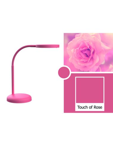 Lampara De Escritorio Maul Led 5W 769Lm Luz Calida Brazo Y Cabezal Giratorios Rosa