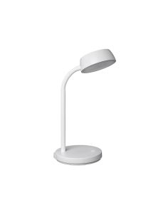 Lampara De Escritorio Maul Led 5W 585Lm Luz Calida Brazo Y Cabezal Giratorios Blanca