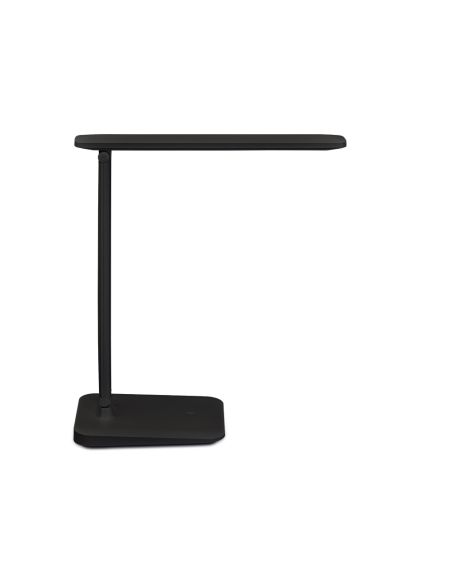 Lampara De Escritorio Maul Led 2,7W 325Lm Luz Ajustable Panel Tactil Brazo Giratorio Negra