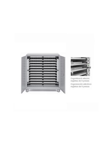 Armario Metalico Iorder Con Ruedas Para Almacenamiento Y Carga 32 Portatil/48Notebook Color Gris 1430X450X950 Mm
