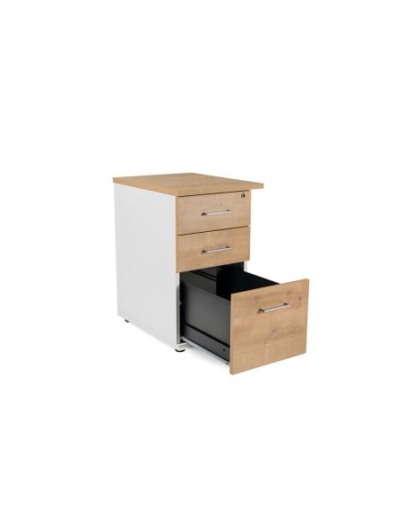 Cajonera Rocada Con 4 Cajones Serie Store 74X47X60 Cm Acabado Gris/Gris