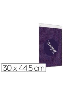 Expositor Mural Archivo 2000 Din A3 Vertical Con Taladros Espesor 2 Mm Cristal Transparente 300X445 Mm