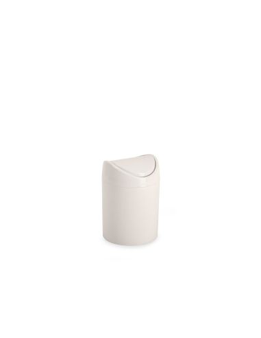 Papelera Plastico Plasticforte Tiny Sobremesa 1,4L Colores Surtidos 12,5X12,5X17,5 Cm