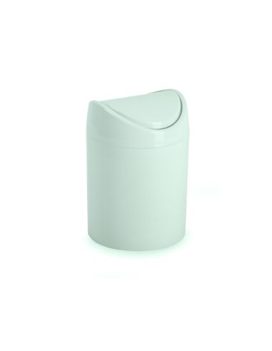 Papelera Plastico Plasticforte Tiny Sobremesa 1,4L Colores Surtidos 12,5X12,5X17,5 Cm