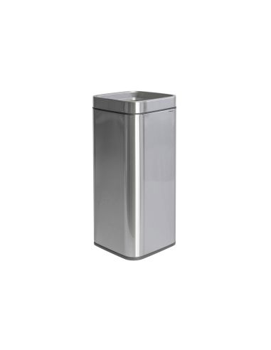 Papelera Metalica Maul Prme Acero Inoxidable 30 Litros