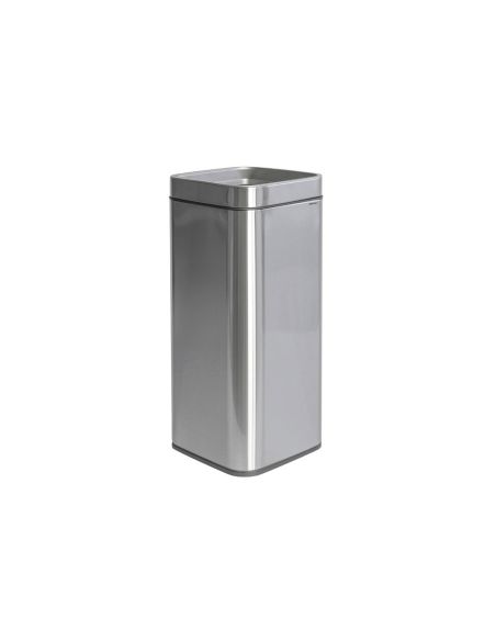 Papelera Metalica Maul Prme Acero Inoxidable 30 Litros