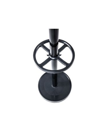 Perchero Maulcaligo 32 Colgadores Con Paraguero Color Negro 460X460X1752 Mm
