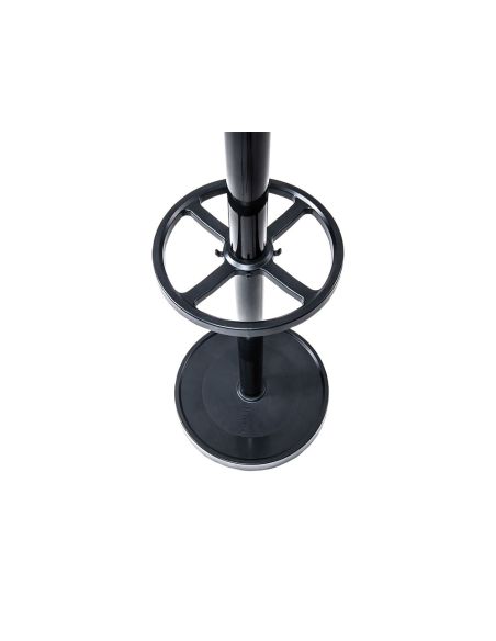 Perchero Maulcaligo 32 Colgadores Con Paraguero Color Negro 460X460X1752 Mm