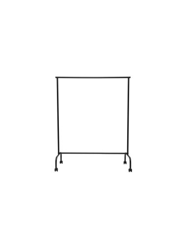 Perchero Maullimbo Caballete Extensible Con Ruedas Color Negro 1270X505X1570 Mm