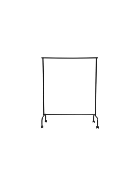 Perchero Maullimbo Caballete Extensible Con Ruedas Color Negro 1270X505X1570 Mm