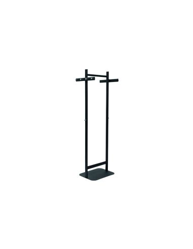 Perchero Metalico Maul Salsa 8 Colgadores Color Negro 520X1730X400 Mm