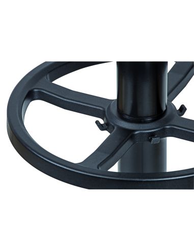 Perchero Metalico Maulgrando 8 Colgadores Y Paraguero Color Negro 390X1750X390 Mm