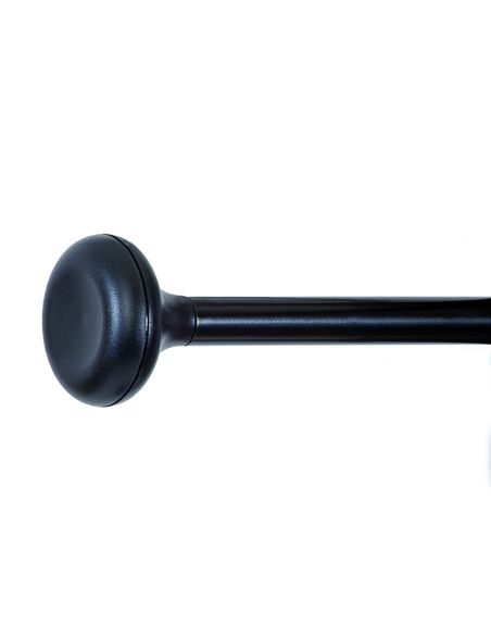 Perchero Metalico Maulgrando 8 Colgadores Y Paraguero Color Negro 390X1750X390 Mm