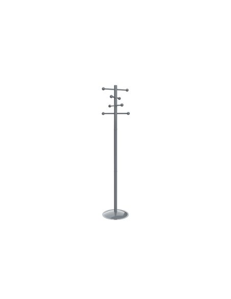 Perchero Maul Saphir Lite 8 Colgadores Color Gris Altura 171 Cm