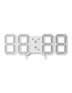 Reloj Q-Connect De Pared Digital Con Temperatura 3 Alarmas Control De Sonido 220X40X87 Mm 2