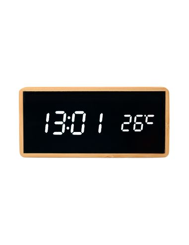 Reloj Q-Connect Sobremesa Digital Con Temperatura 150X45X70Mm