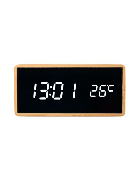 Reloj Q-Connect Sobremesa Digital Con Temperatura 150X45X70Mm