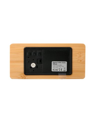 Reloj Q-Connect Sobremesa Digital Con Temperatura 150X45X70Mm
