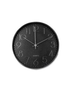 Reloj Q-Connect De Pared Analogico Plateado Silencioso 305X305X40Mm 2