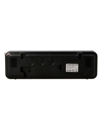Reloj Q-Connect De Pared Y Sobremesa Digital Con Temperatura 230X35X70 Mm
