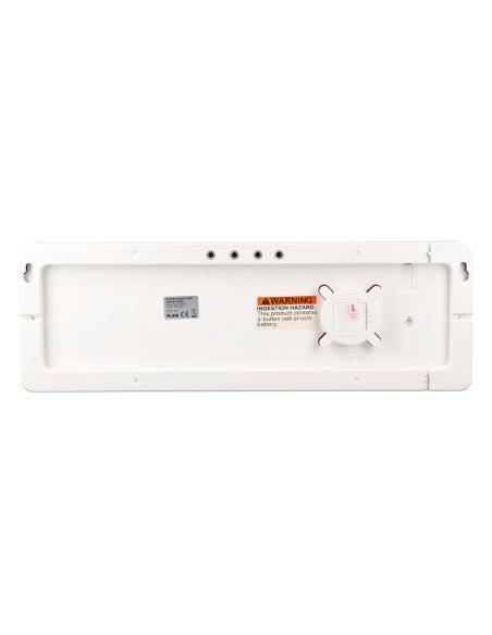 Reloj Q-Connect De Pared Y Sobremesa Digital Con Temperatura Y Mando A Distancia 387X32X130 Mm