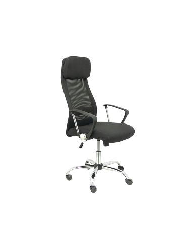 Silla De Direccion Pyc Esteras Con Brazos Fijos Regulable En Altura Respaldo En Malla Transpirable Con