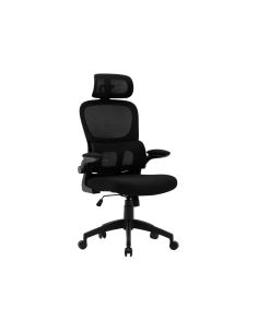 Silla Q-Connect Direccion Sorrento Malla Base Metalica Alt Max 1320 Anc 650 Prof 600 Mm Ruedas Premium Negro