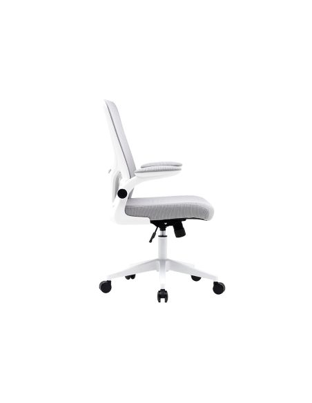 Silla Q-Connect Oficina Alba Malla Base Metalica Alt Max 1110 Anc 610 Prof 580 Ruedas Premium Color Gris